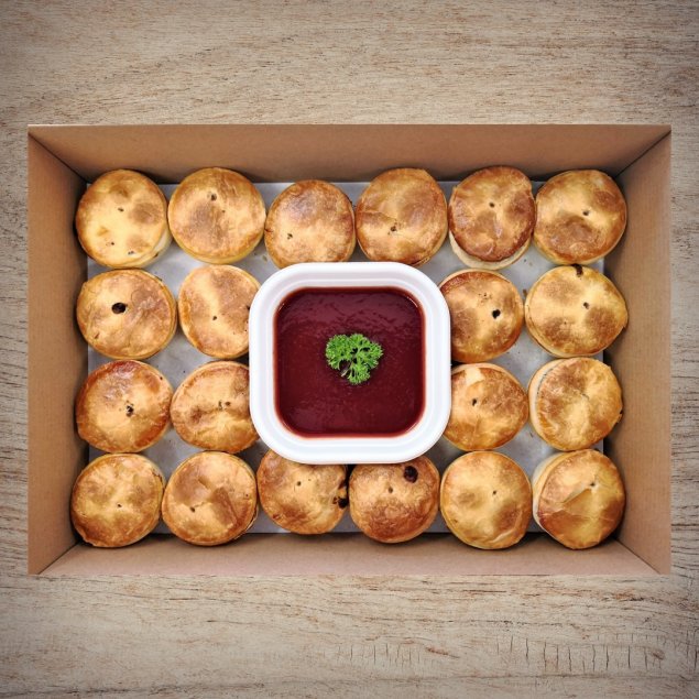 Mini Beef Pies - Catering Box of 20